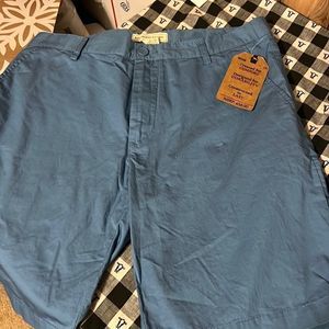 NWT Redwood Creek shorts. Waist 32 blue. Cotton. Pockets
